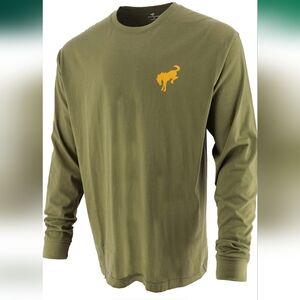 Ford Men's Bronco Bucking green  Long Sleeve T-Shirt